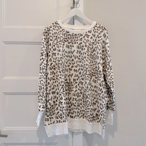 Leopard Crewneck Sweatshirt
